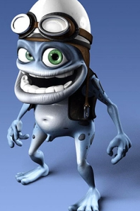 Putting the crazy frog in this post is really an insult to him.  But really, stop holding your mouse over this photo and read the crazy.  It's totally worth it.